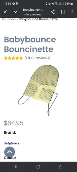 Baby bounce bouncinette Carousel 2