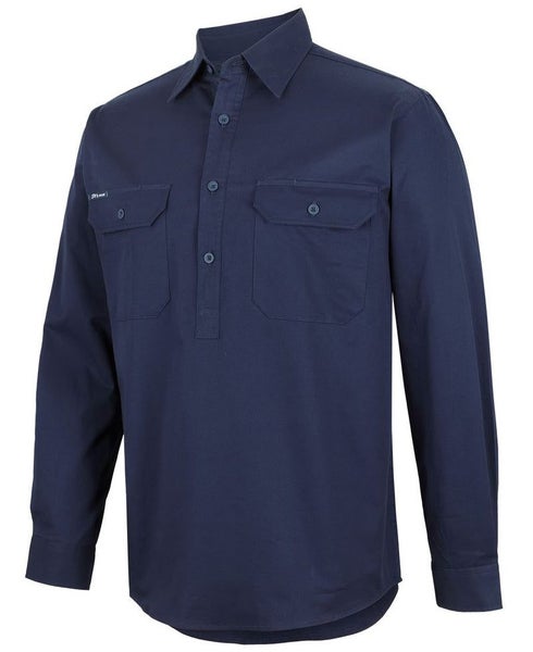 6WLCF JB's CLOSE FRONT L/S 150G WORK SHIRT Carousel 1