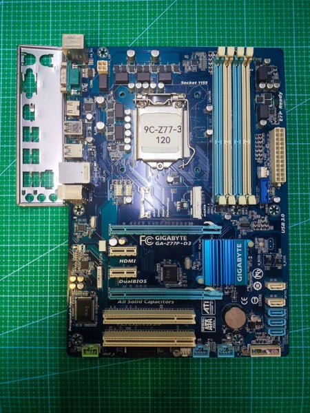 GIGABYATE Z77 Motherboard # LGA 1155 Intel 2Gen 3Gen / H61 P61 H77 B75 Carousel 1