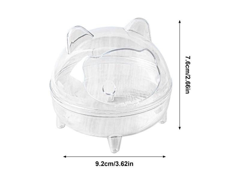 Hamster Sand Bath Container Chinchilla Accessories Golden Bear Bathroom Carousel 1