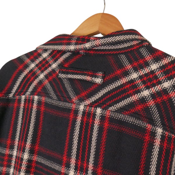 Duluth Trading Co Thick Flannel Shirt Jacket XXL Carousel 5