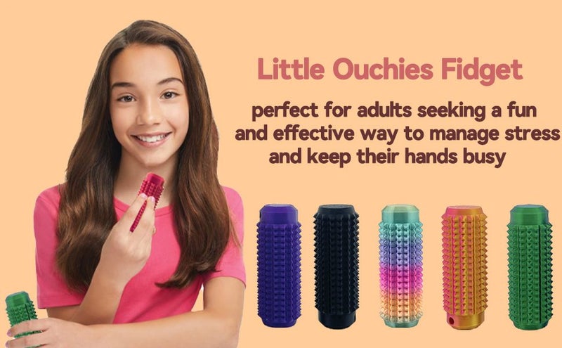 Little Ouchies Fidget Pocket Mini Fidget Toy 3D Printed Venting Key Pendant 1pcs Carousel 1