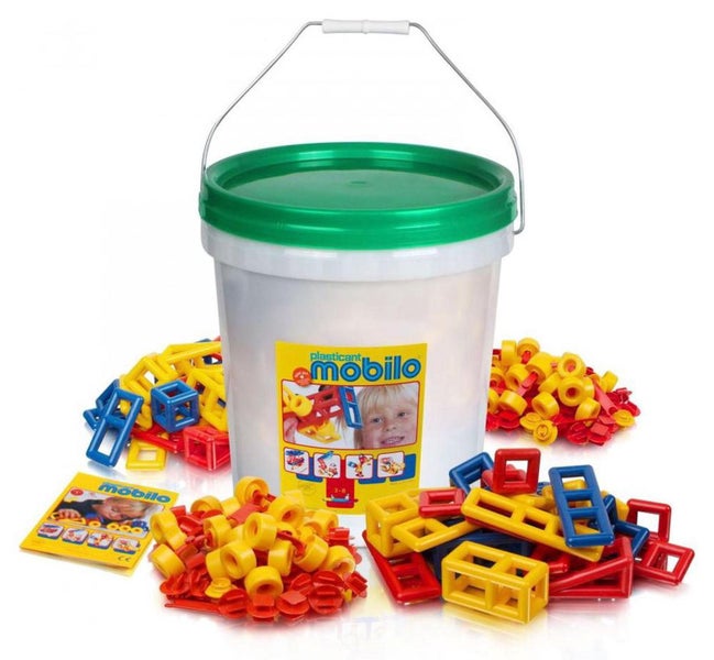 Mobilo Giant Giant Bucket With Lid, 416 Piece Carousel 1
