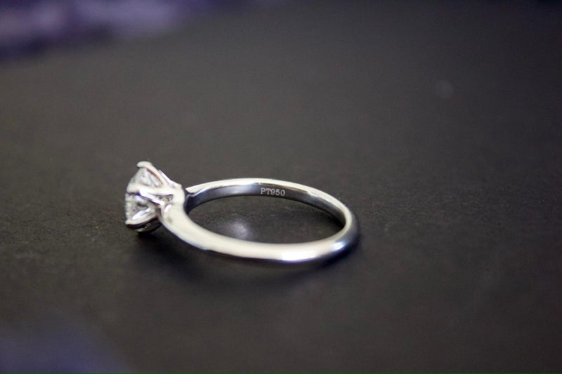 1.5 Carat Solitaire Diamond Platinum Ladies ring62864735293826113