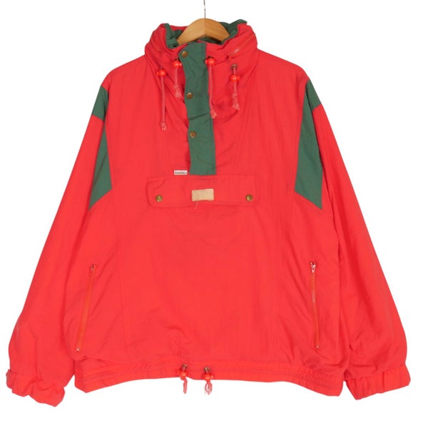 Vintage 1980s Half Zip Pullover Sympatex Shell Jacket XL Carousel 1