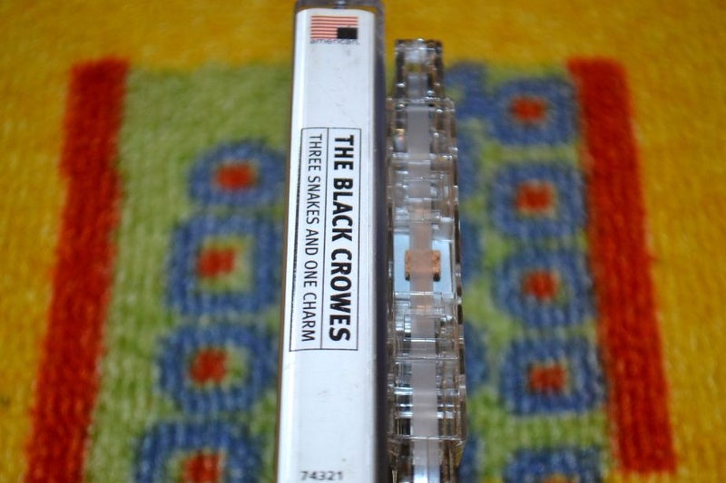 THE BLACK CROWES Three Snakes and One Charm CASSETTE TAPE Carousel 4