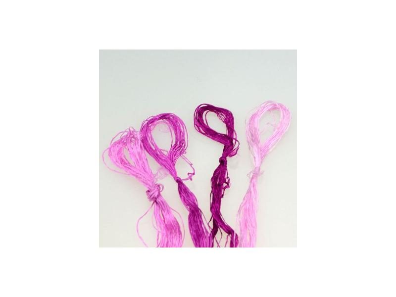 Popular Color 4 Picese Silk/ Spiraea Embroidery / Common Color Silk Thread / Carousel 1