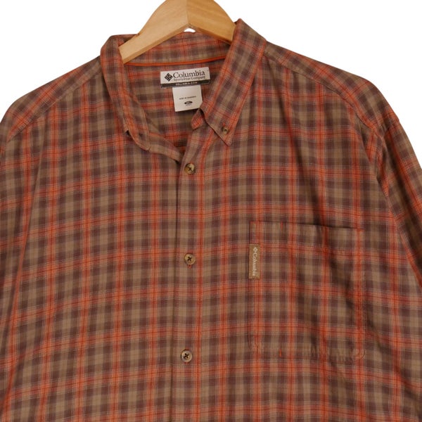Columbia Flannel Check Shirt XL Carousel 2