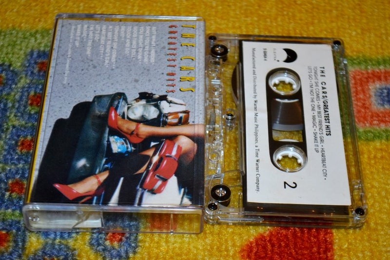 THE CARS Greatest Hits CASSETTE TAPE Carousel 2