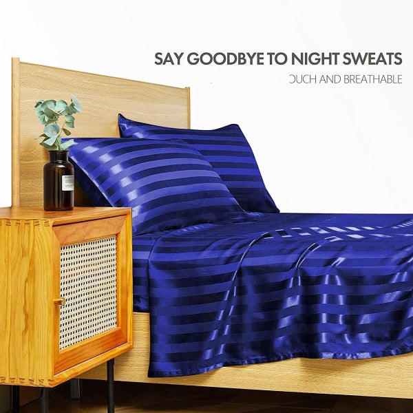 Satin Pillowcase Set of 2 Silk Pillow Cases Carousel 6