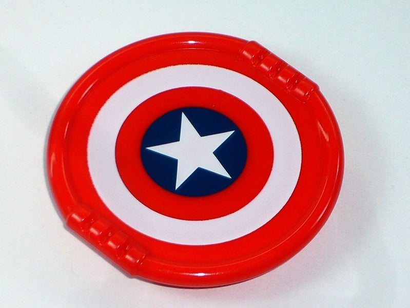 ®™DUPLO - Utensil Disk, Red & White & Captain America Star Patt ~Retired 2022~ Carousel 2