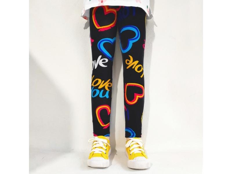 Girls Leggings Summer Kids Print Pants Babys Girls Skinny Leggings Children Carousel 1
