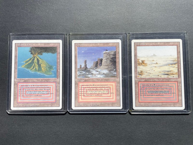 MTG Revised Dual Lands & San Diego Comic-Con Promos sets63000018521475111