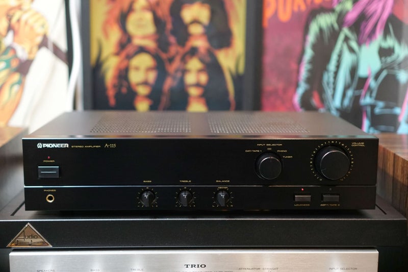 Pioneer A-115 Vintage Stereo Amplifier with Phono - Made in Japan Carousel 2