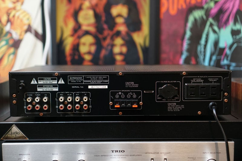 Pioneer A-115 Vintage Stereo Amplifier with Phono - Made in Japan Carousel 8