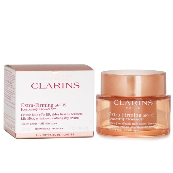 Clarins Extra Firming SPF 15 Lift Effect Wrinkle Smoothing Day Cream 50ml Carousel 2
