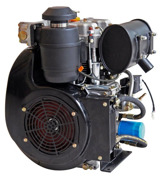 Diesel Engine- 2Cylinder Air cooled. Carousel 2