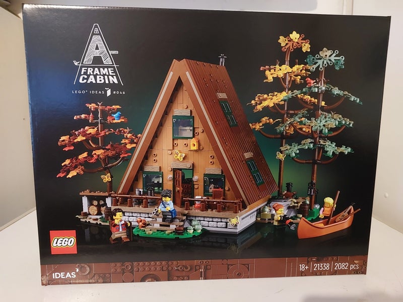 *$1 RESERVE* LEGO LEGO IDEAS A-FRAME CABIN (RETIRED- M.I.S.B) AfterPay Available62935696796163118
