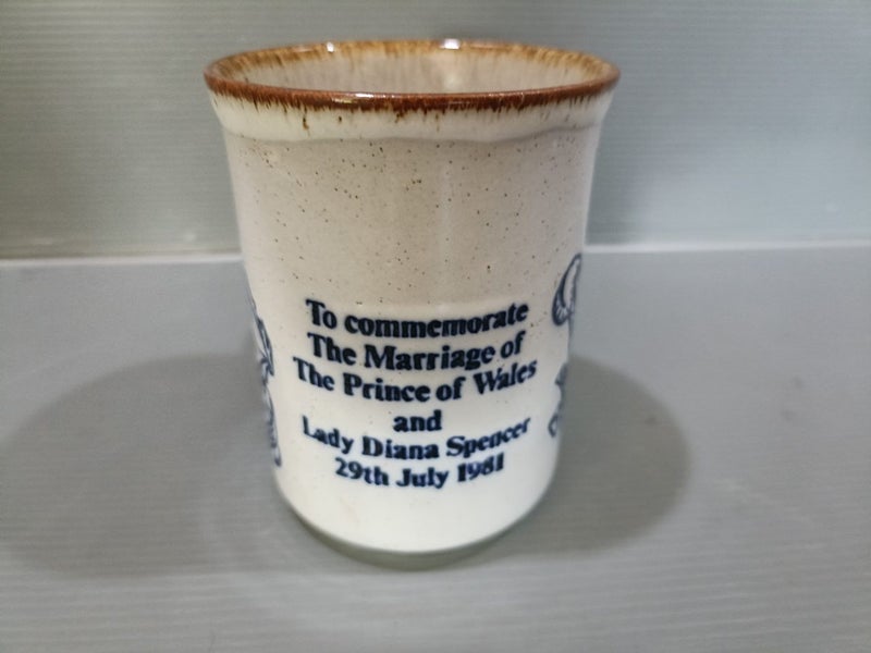 Dunoon Ceramics Commem Mug Marriage of the Prince of Wales and Diana Carousel 2