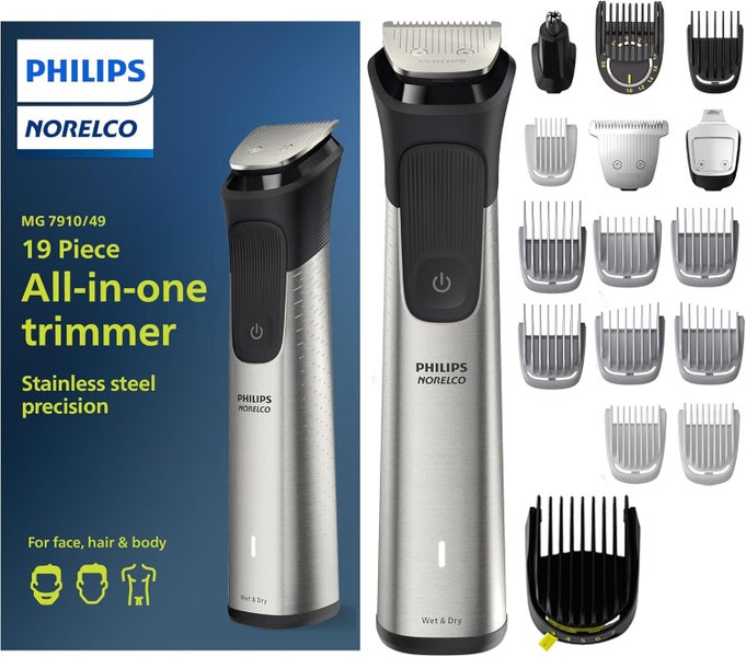 Philips Multi-groom 7000, 19-in-1 Face, Hair and Body Trimmer Carousel 1