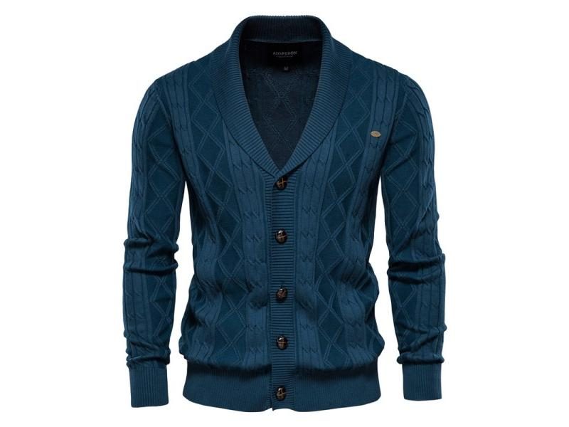 Mens Cardigan Men Jacket Carousel 1