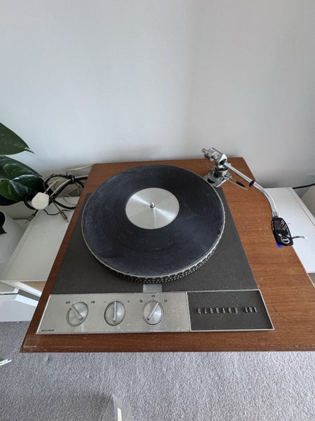 Garrard 401. SME 3009. Ortofon 2M Blue Carousel 2