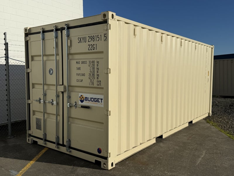 20'Ft Standard New Build One Trip Container - Plunket Ave, Manukau, Auckland62999063352578113