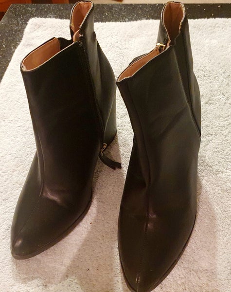 Never Worn Brand New :Black heeled Boot -Debut Carousel 1