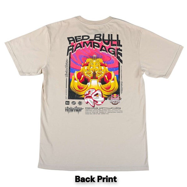 TROY LEE DESIGNS X REDBULL RAMPAGE ALTERED REALITY SHORT SLEEVE TEE CEMENT Carousel 1