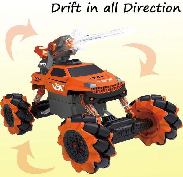 2-In-1 Rock Crawler with Water and Rocket Launcher Carousel 2