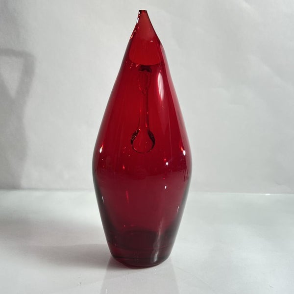 Vintage Whitefriars Ruby Red Art Glass Jug – Geoffrey Baxter Design, England Carousel 2