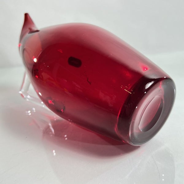 Vintage Whitefriars Ruby Red Art Glass Jug – Geoffrey Baxter Design, England Carousel 11