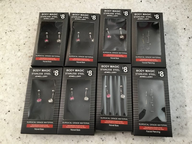 Body Magic Stainless Steel Jewellery( 8 Packs) Carousel 1