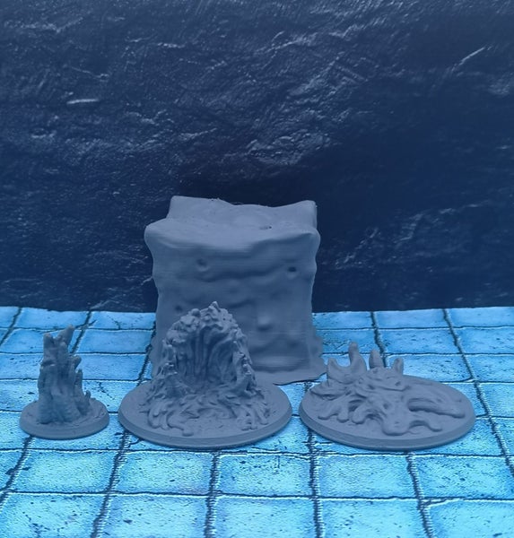 Oozes Monster Miniatures Dungeons and Dragons dice4dungeons Brite Carousel 1