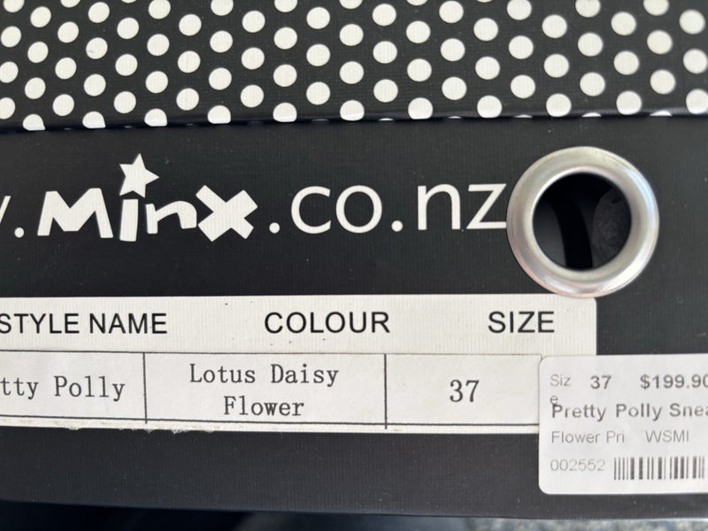 Minx Pretty Polly Sneakers - Size 37 Brand New Carousel 4