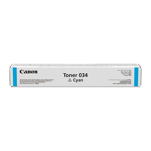 Canon Cartridge034 Cyan Toner Carousel 1