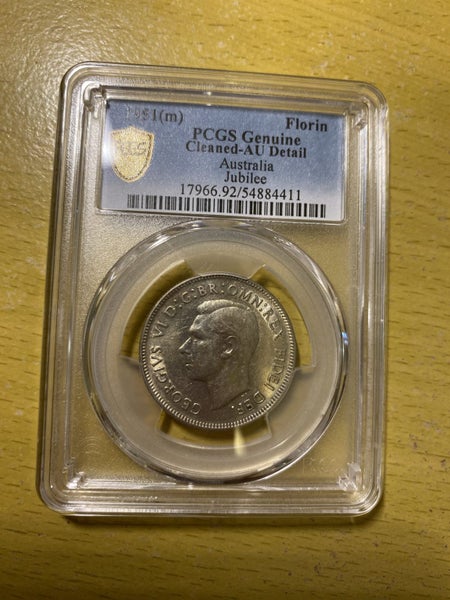 PCGS Genuine Australian Florin Carousel 1