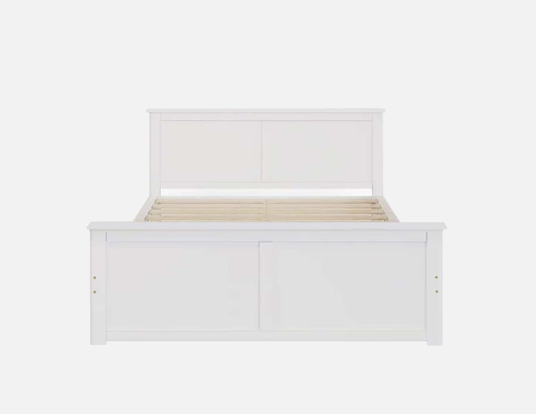 Double Bed White Carousel 1