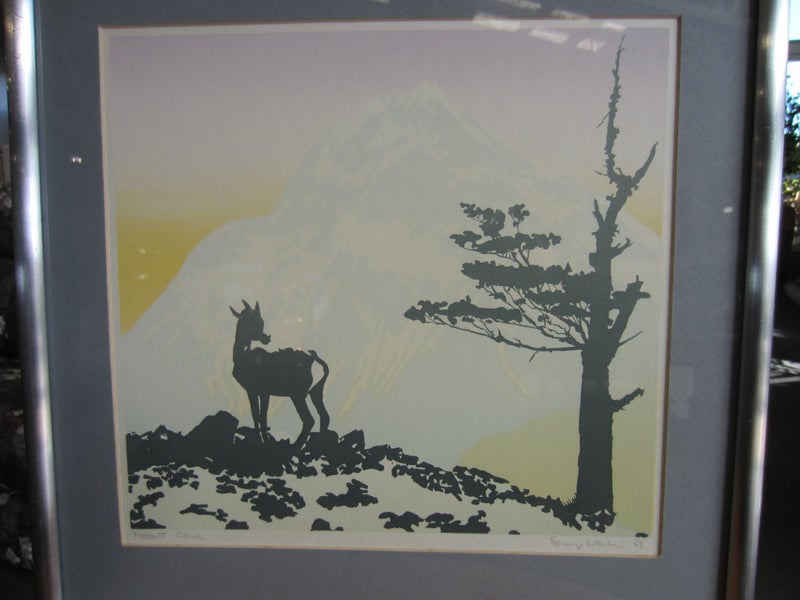 Mount Cook, 1983 Lithograph Carousel 2