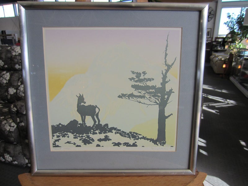 Mount Cook, 1983 Lithograph Carousel 1