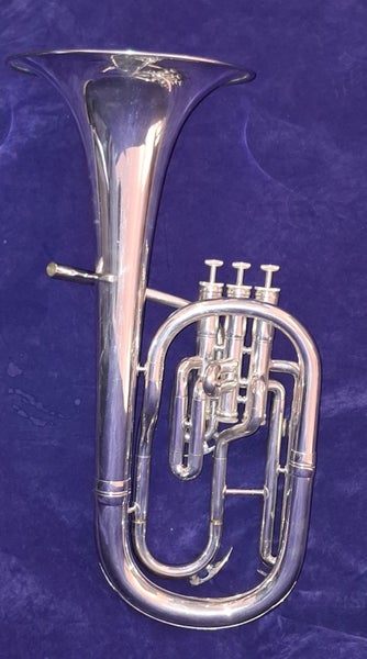 Tenor horn in Eb by Concert Brass quality instrument Last one Save $100062866852324738112