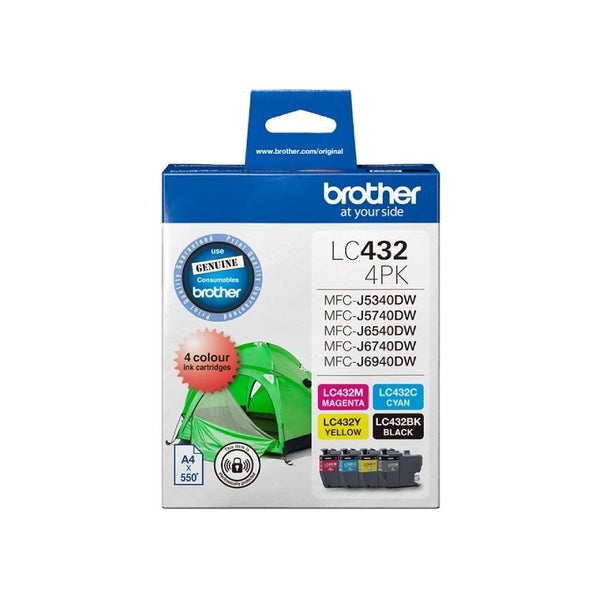 Brother 432 B,C,M,Y pack Carousel 1