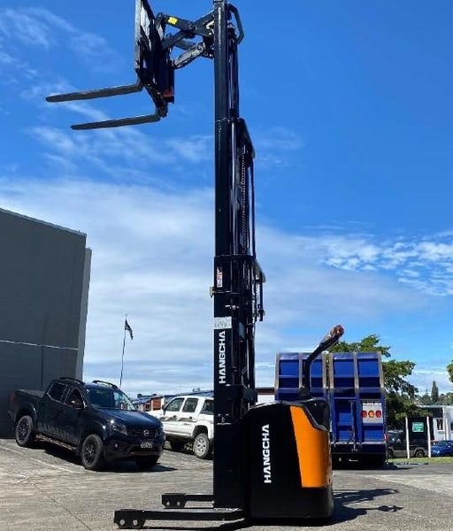 2026 Hangcha NEW 1.6 TON WALKIE REACH STACKER W... Carousel 1