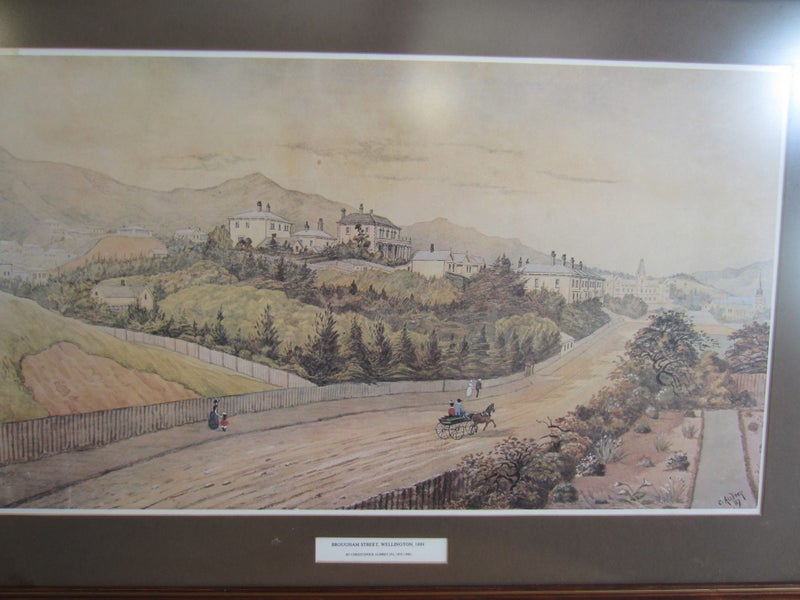 Christopher Aubrey 'Brougham Street', Wellington - Framed Print Carousel 2