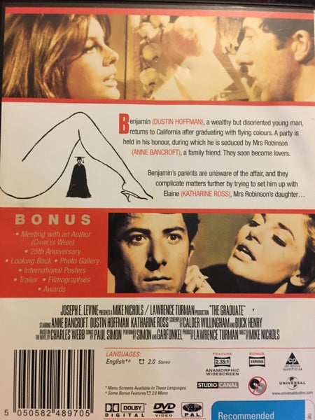 THE GRADUATE - SPECIAL EDITION62973869475587111