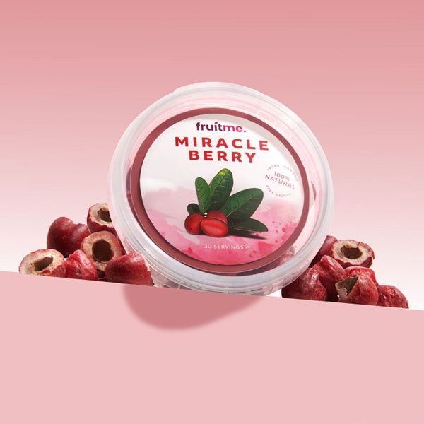 Miracle Berry Whole Fruit | 30 Gently Dried Miracle Fruit Halves | FruitMe Carousel 2