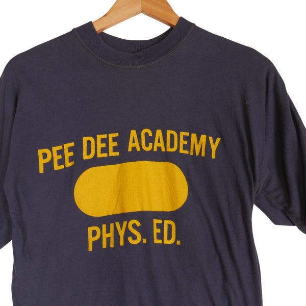 Vintage 1970s Rare Russell Athletic US Academy Tee Small Carousel 2