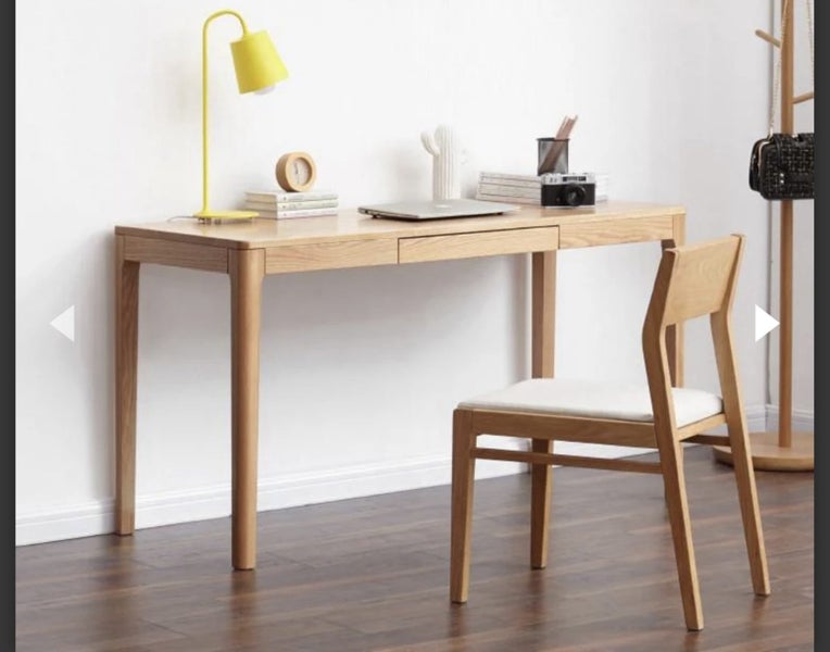Oak Desk (Natural colour) Carousel 1