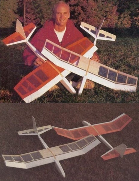Model Aircraft Plan - Stylus Glider 40" Span Carousel 4