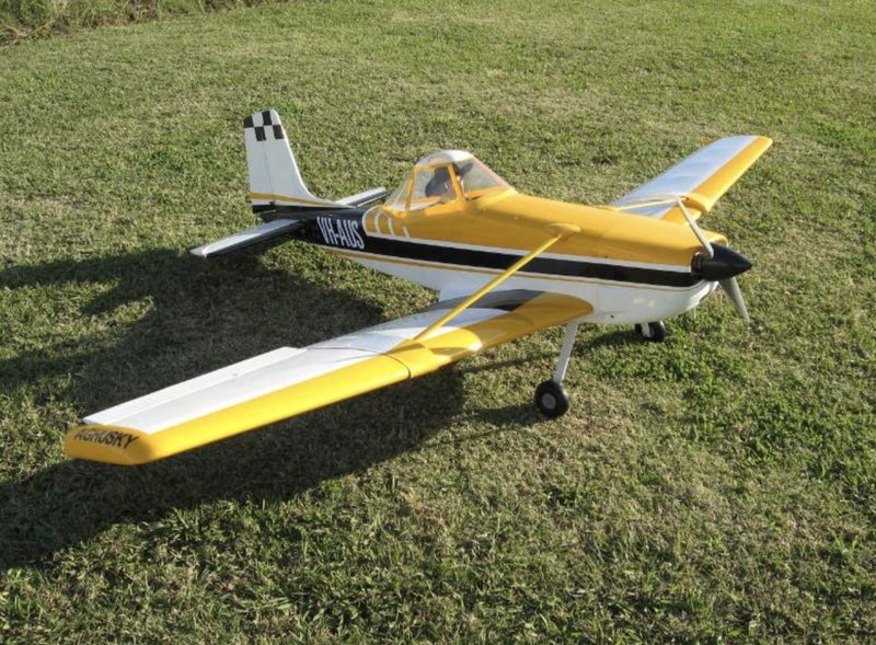 Model Aircraft Plan - Cessna Agwagon 60" Span 40 Sz Carousel 1